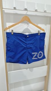 KENZO Blue Text Logo Swim Shorts size S