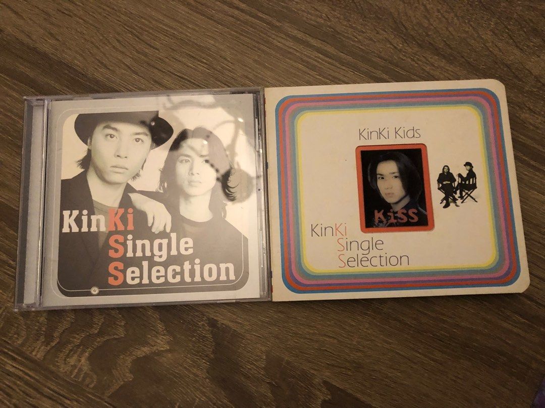 🈹️Kinki Kids 限定初回日版＂Single Selection＂精選CD 連硬皮寫真册