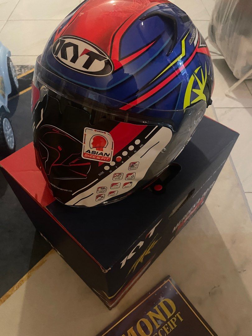 KYT Special Edition Merdeka 62 Helmet KYT ARC Arai Shoei HJC collector