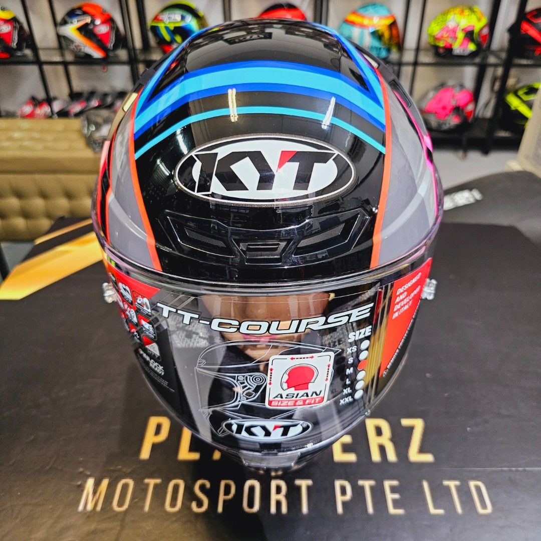 KYT TT COURSE RATHAPARK HELMET.. 🔥!! (Category: Motorcycle Accessories) located in Singapore. Submitted by playberzmotosport (Listing ID 1254994861, Image 3). Description: 🌟LATEST ARRIVAL..🔥🔥!! 🌟KYT TT-COURSE RATHAPARK HELMET (HOT SELLING..!!) 🌟PSB APPROVED CERTIFIED 🌟SUPER LIGHTWEIGHT FULL FACE HELMET 🌟SUPER COMFORT 🌟REMOVABLE AND WASHABLE INNER PADDING..!! 🌟RACING STYLISH LOOK.. 😎!! 🌟EURO SPECS 🌟VIEWING OR TRYING OF SIZES AVAILABLE