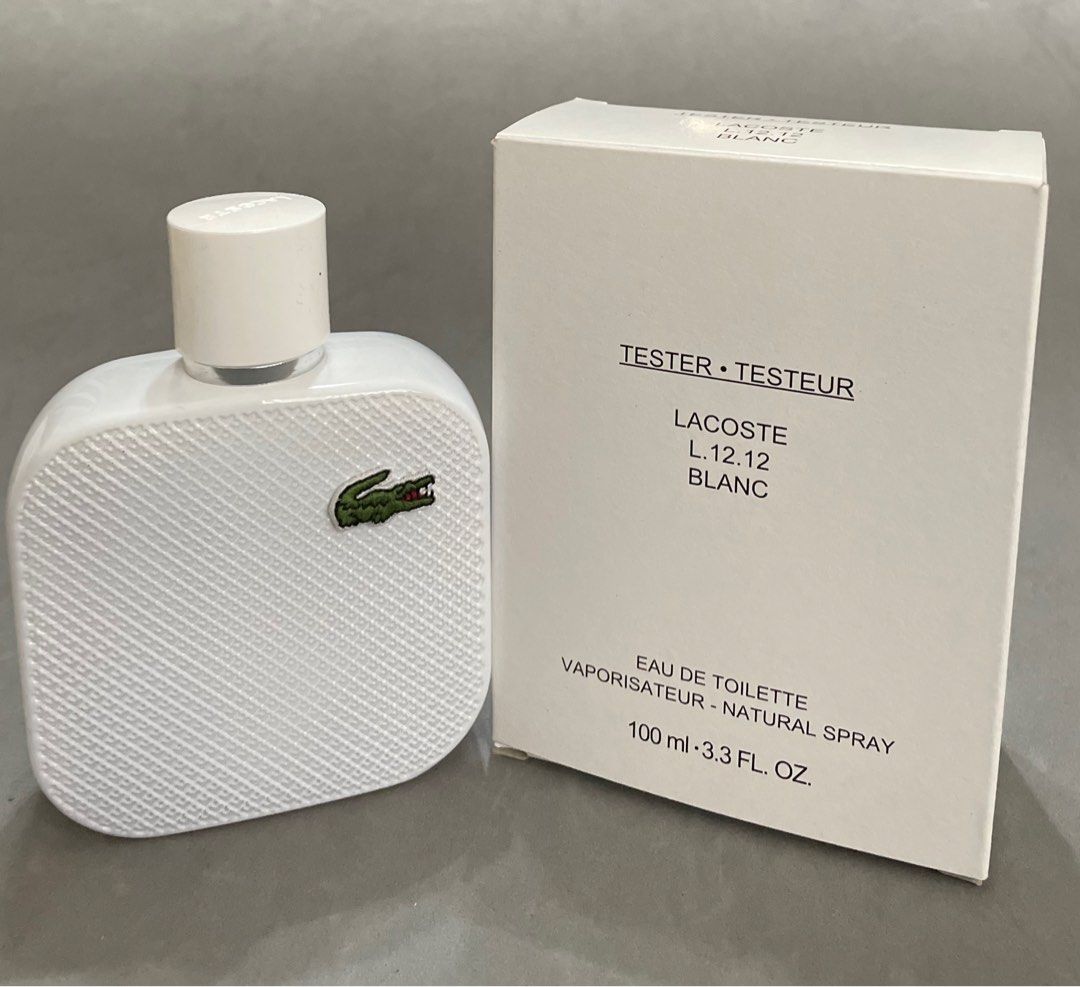 Lacoste blanc tester sales