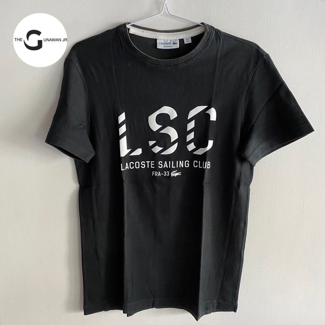 Lacoste Tshirt LSC Series (Lacoste Sailing Club) Original, Fesyen Pria