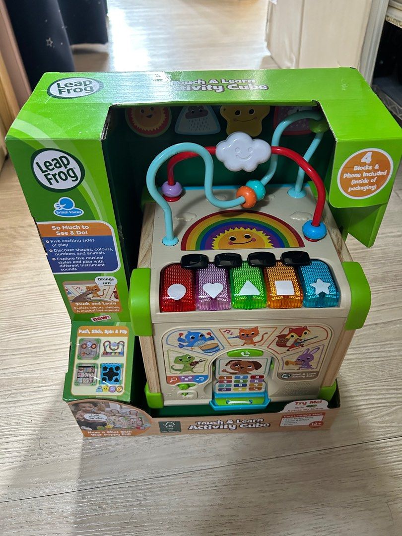 Leapfrog activity cube top