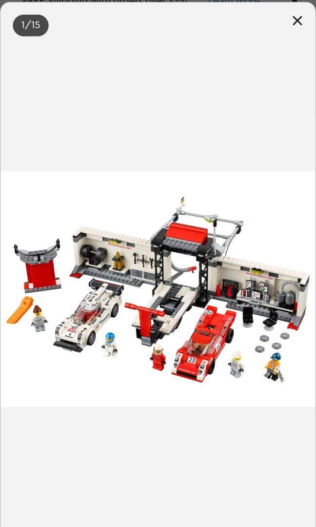 Lego pit discount lane