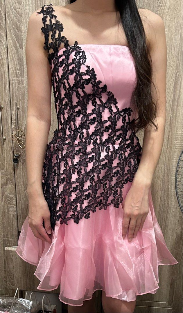 Black And Pink Party Dress 2024 www.lightgames.pro