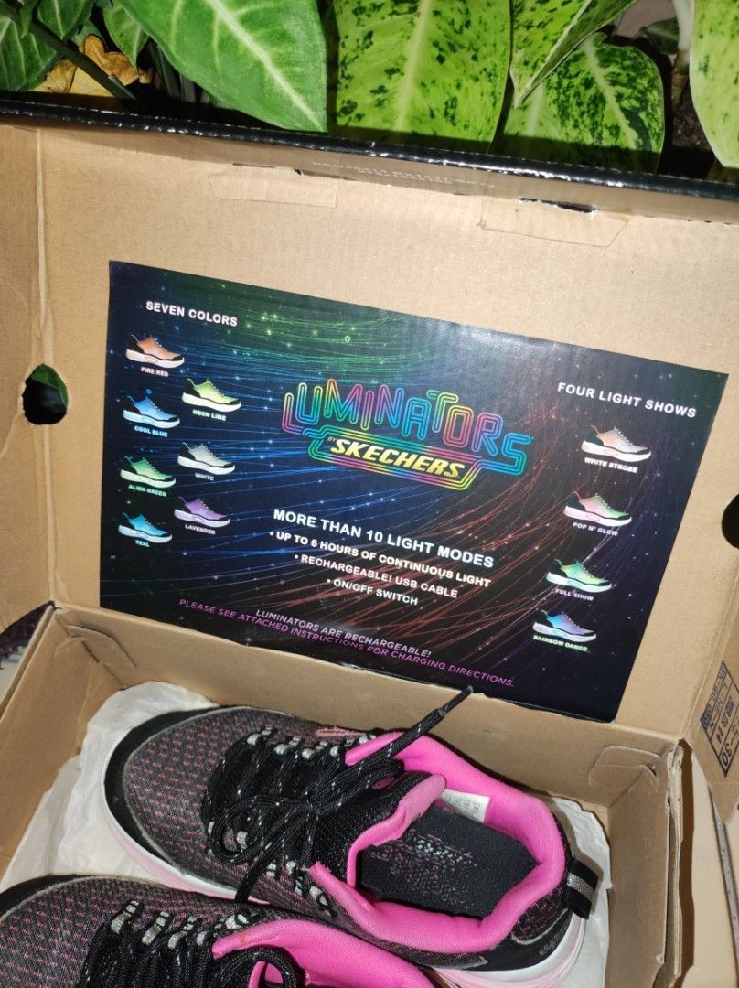 Skechers luminators instructions discount
