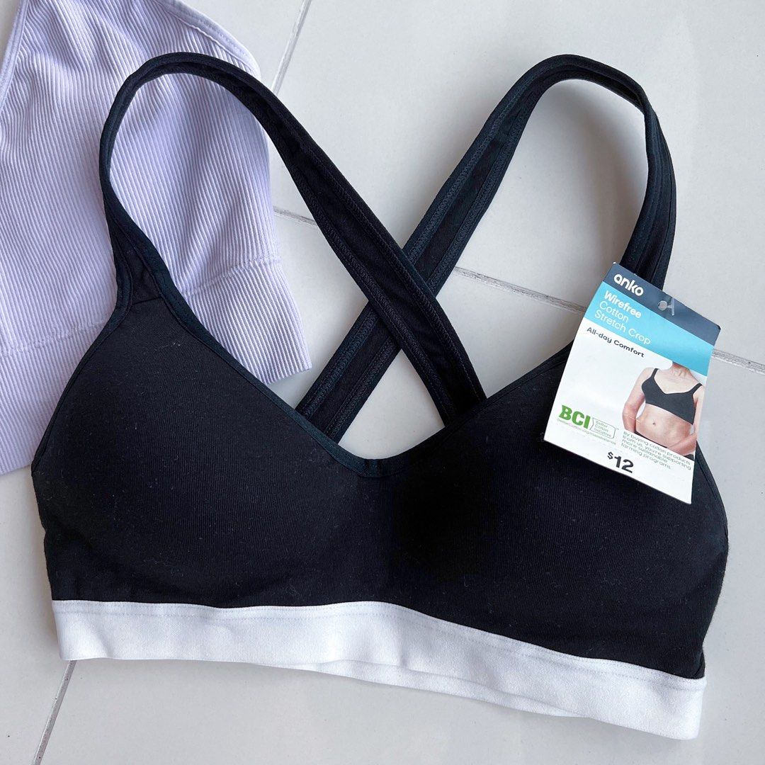 Lindex (Asos) lilac nursing bra BRAND NEW tagged S / BNWT Anko sports bra  fits S. $10 each, Women's Fashion, Maternity wear on Carousell