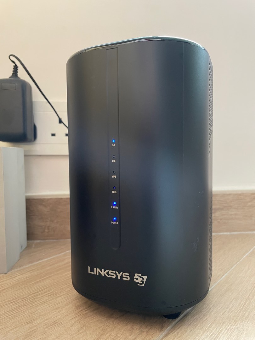 Linksys 5G Sim Router CPE FGW3000 AX3000 Wifi6, é»è¦ï¼ç§æ, ååç¨ç§æç¢å - Carousell
