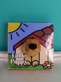 Little Puppy Finger Puppet Book Boardbook