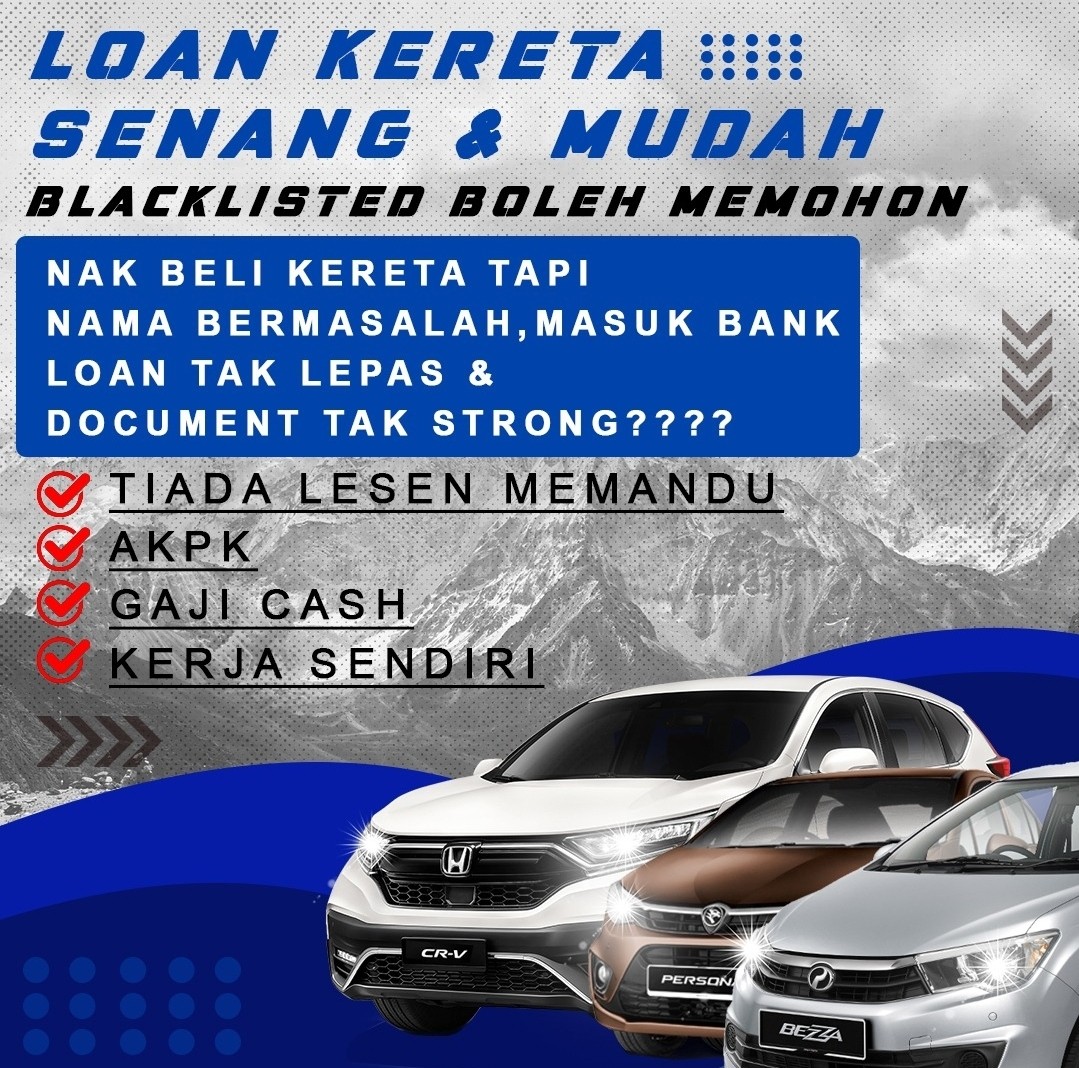 LOAN KERETA SENANG DAN MUDAH, Cars, Cars for Sale on Carousell