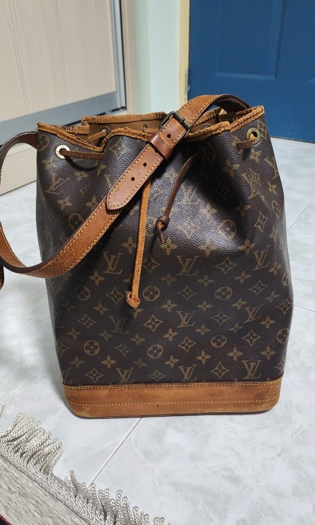 Louis Vuitton Small/Large Vintage Bucket Bag leather vachetta Strap  Replacement