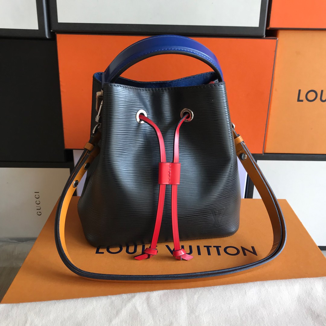 Louis Vuitton Neonoe BB Epi Indigo Safran, Luxury, Bags & Wallets on  Carousell