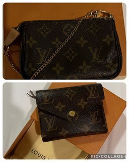 Victorine wallet in Damier Azur canvas, Luxury, Bags & Wallets on Carousell