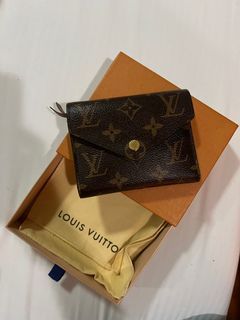 Authentic LV Victorine Wallet Monogram Empreinte Noir Leather, Luxury, Bags  & Wallets on Carousell