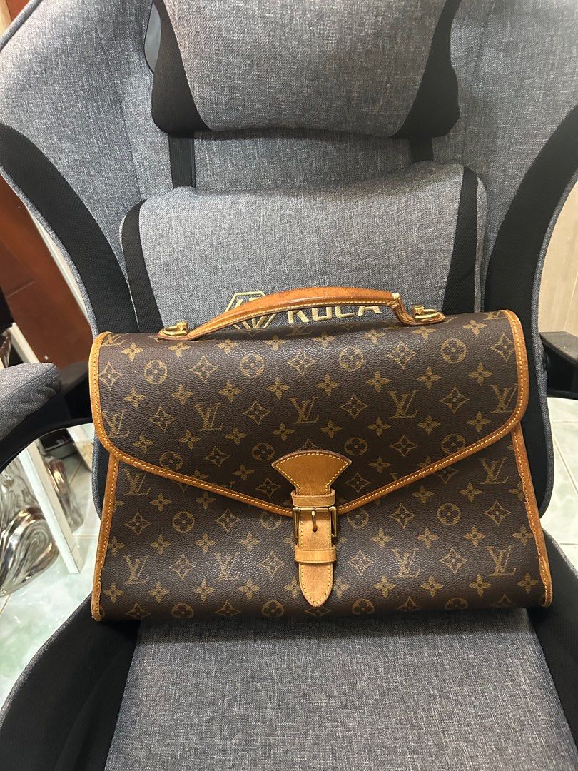 Louis Vuitton Vintage Monogram Beverly Briefcase GM - Brown