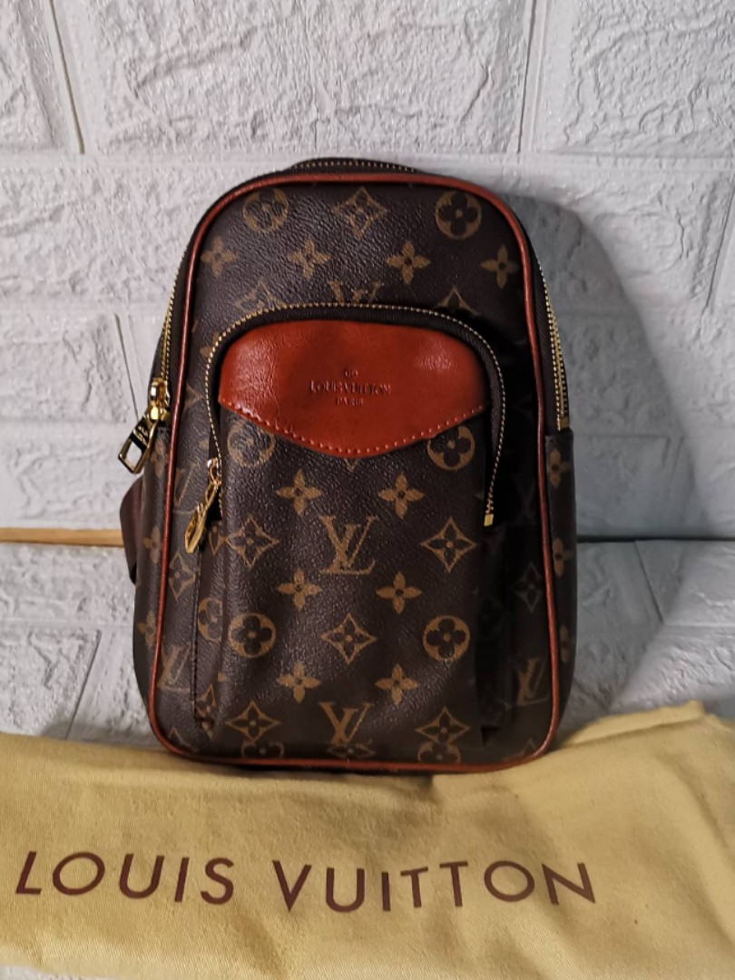 LV CHEST BAG  BODY BAG ( Unisex ), Luxury, Bags & Wallets on Carousell