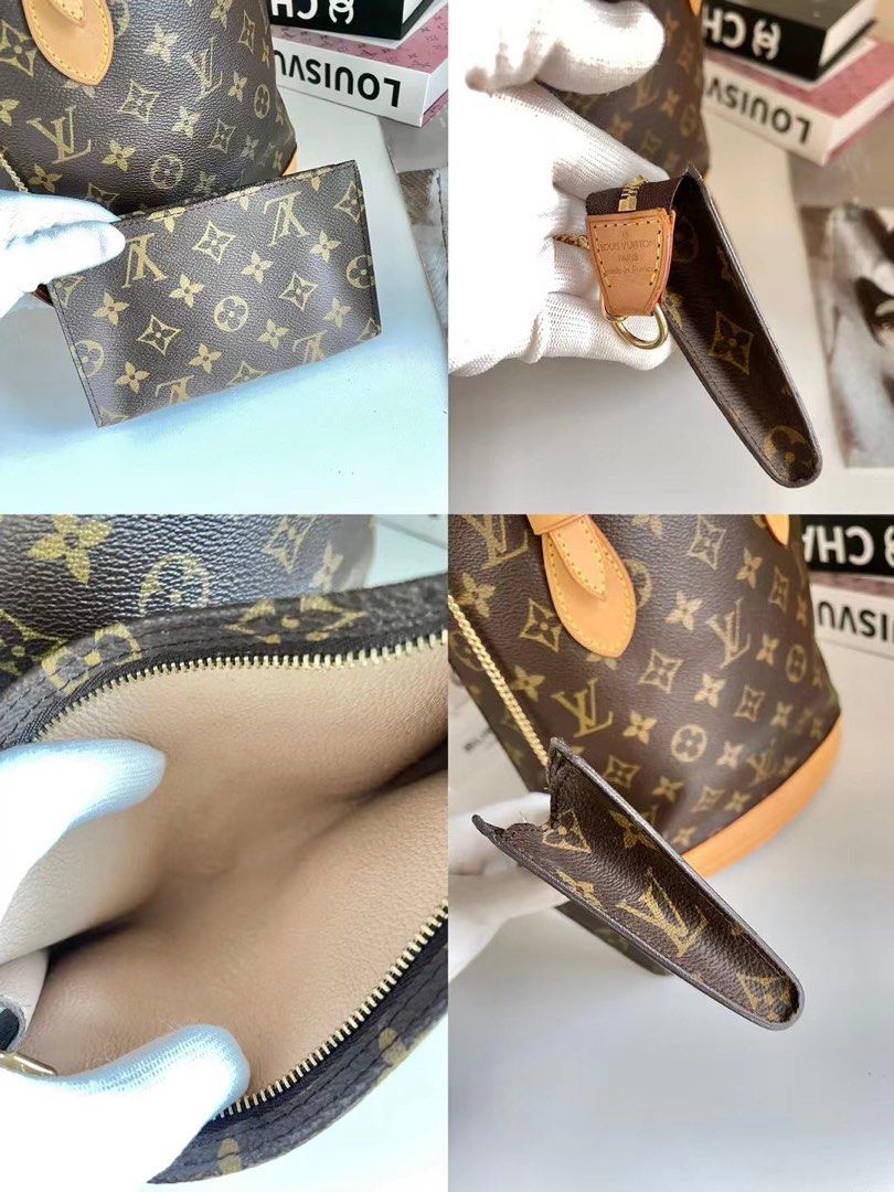 💯% Authentic LV Nano Bucket, Luxury, Bags & Wallets on Carousell