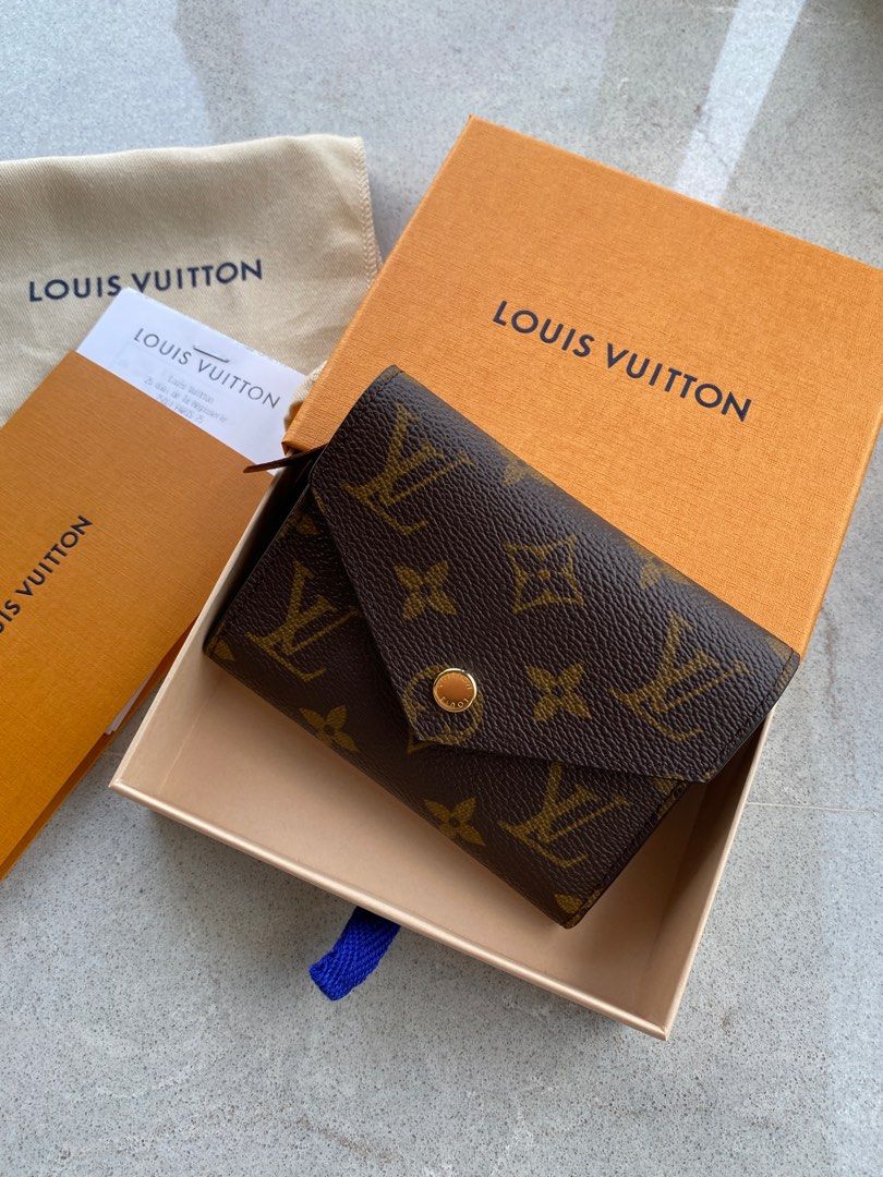 Louis Vuitton Portefeuille Victorine Brown M62472 Monogram