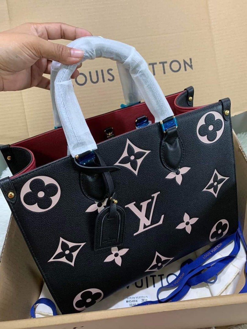 Lv On the go size 36 medium, Luxury, Bags & Wallets on Carousell