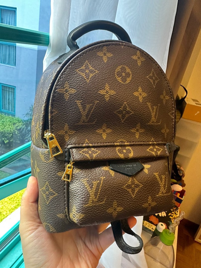 LV MINI PALM SPRING BACKPACK ( MADE IN SPAIN), Luxury, Bags & Wallets on  Carousell