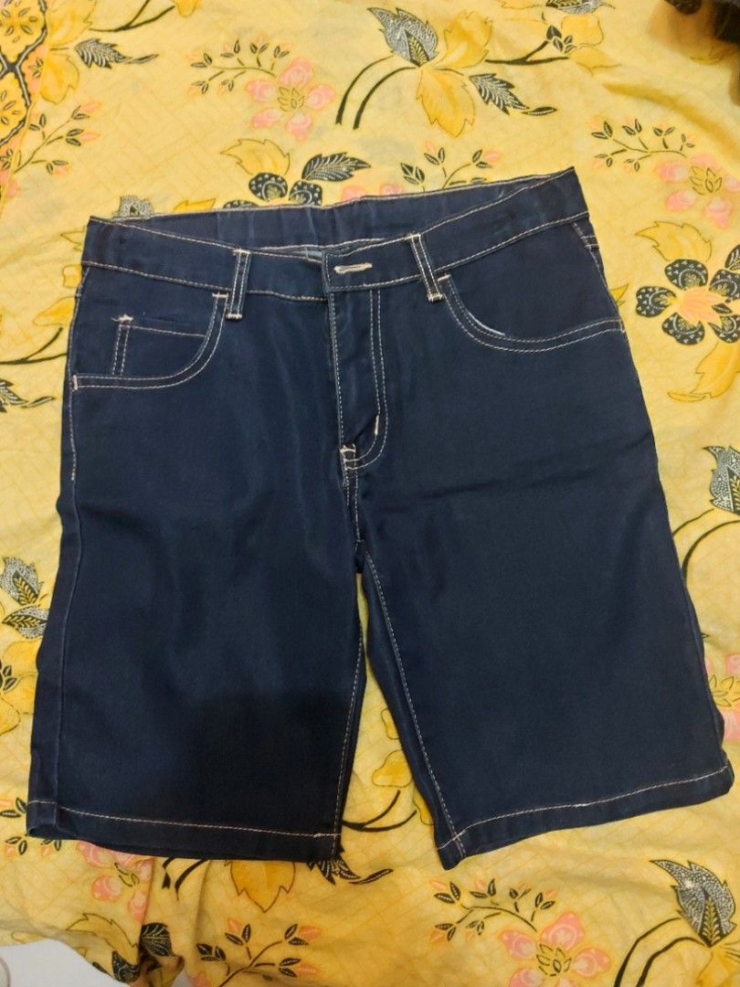 Maong short, Babies & Kids, Babies & Kids Fashion on Carousell