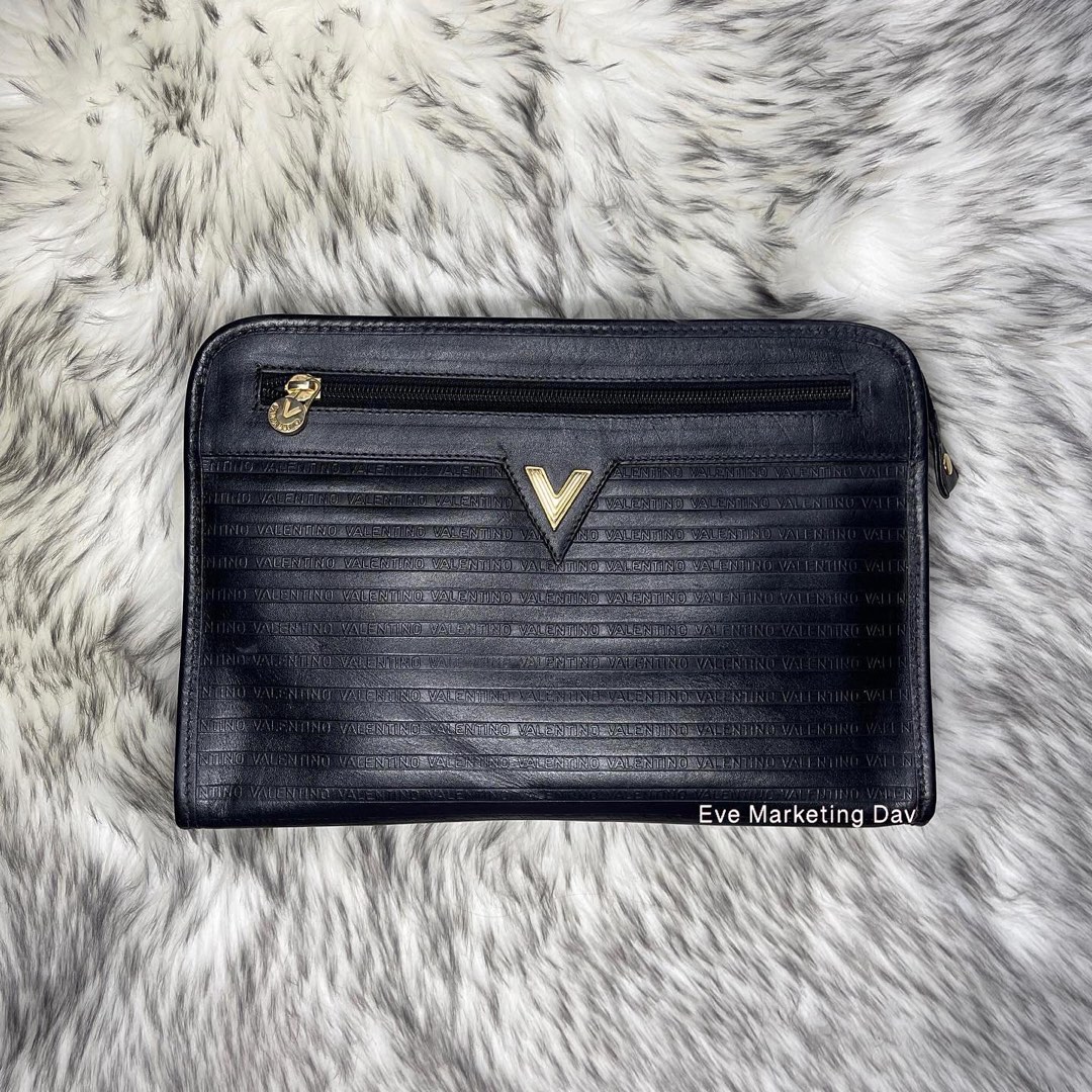 Mario Valentino Clutch Bag, Luxury, Bags & Wallets on Carousell