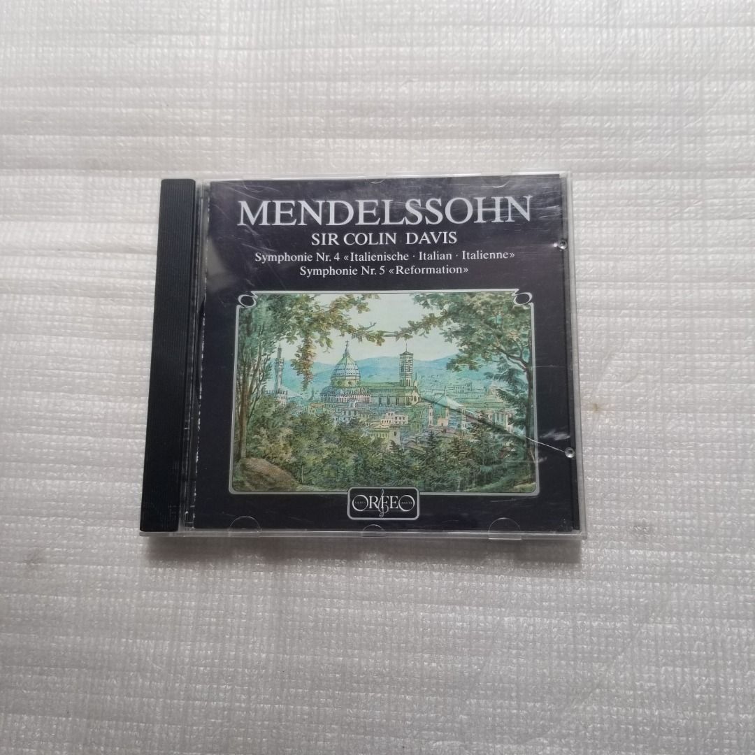 Mendelssohn - Symphonies Nos. 4 & 5 / Colin Davis / Orfeo捷克版