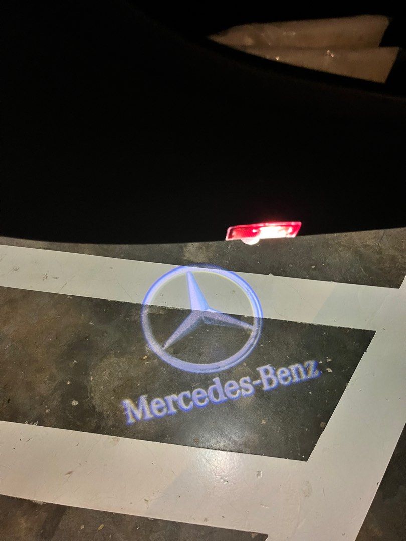 Mercedes c on sale class puddle lights