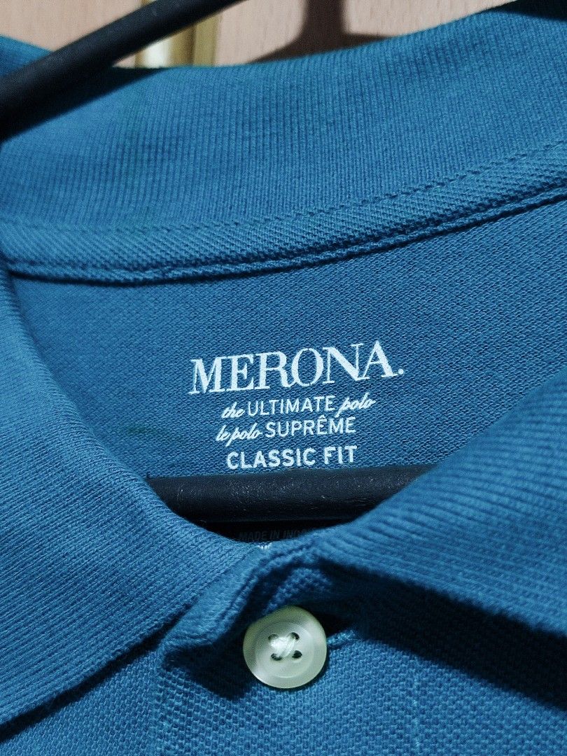 Merona Polo Shirt Men s Fashion Tops Sets Tshirts Polo Shirts on Carousell
