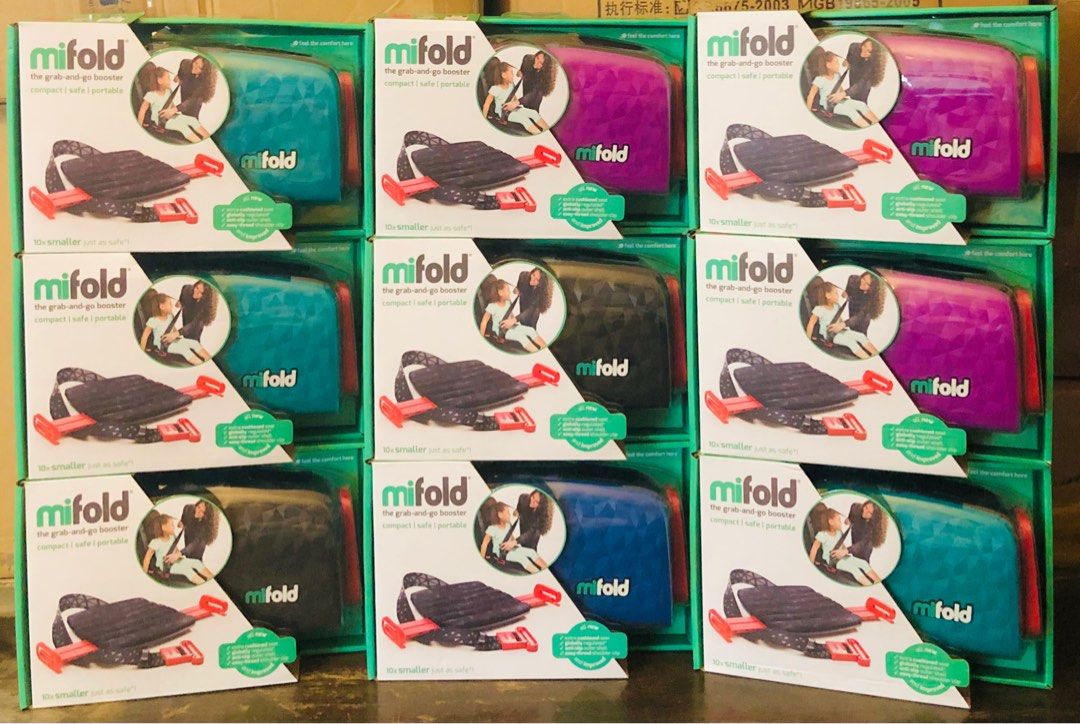 Mifold Comfort Grab and Go Booster Seat SRP 3850.00 Babies Kids Going Out Car Seats on Carousell