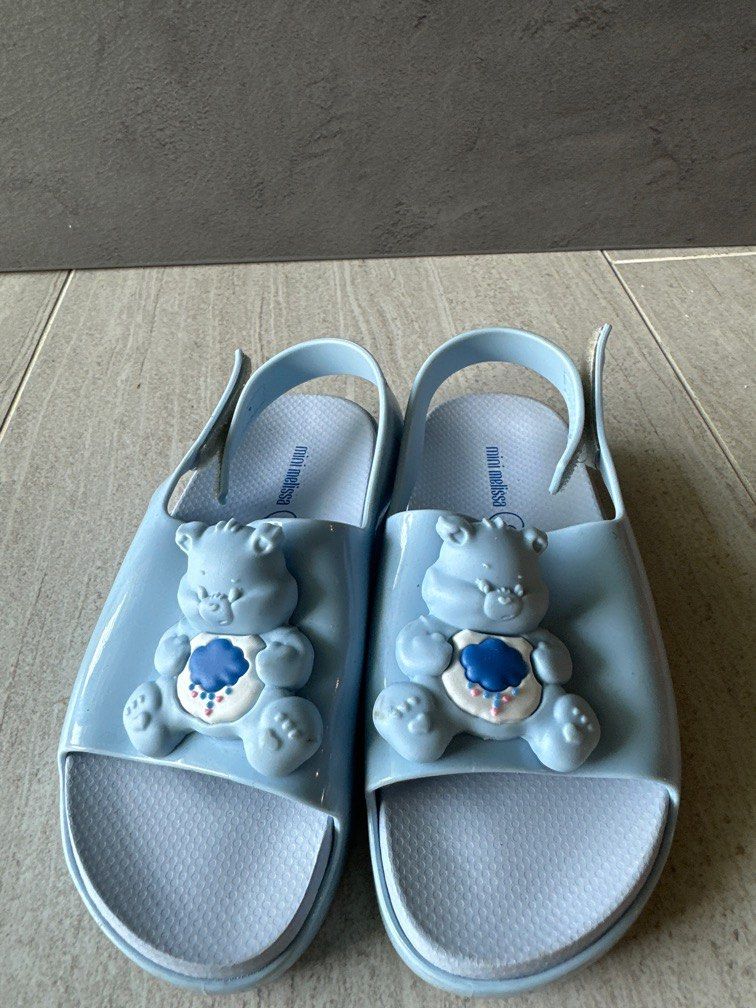 Mini melissa beach slide sandal bear online