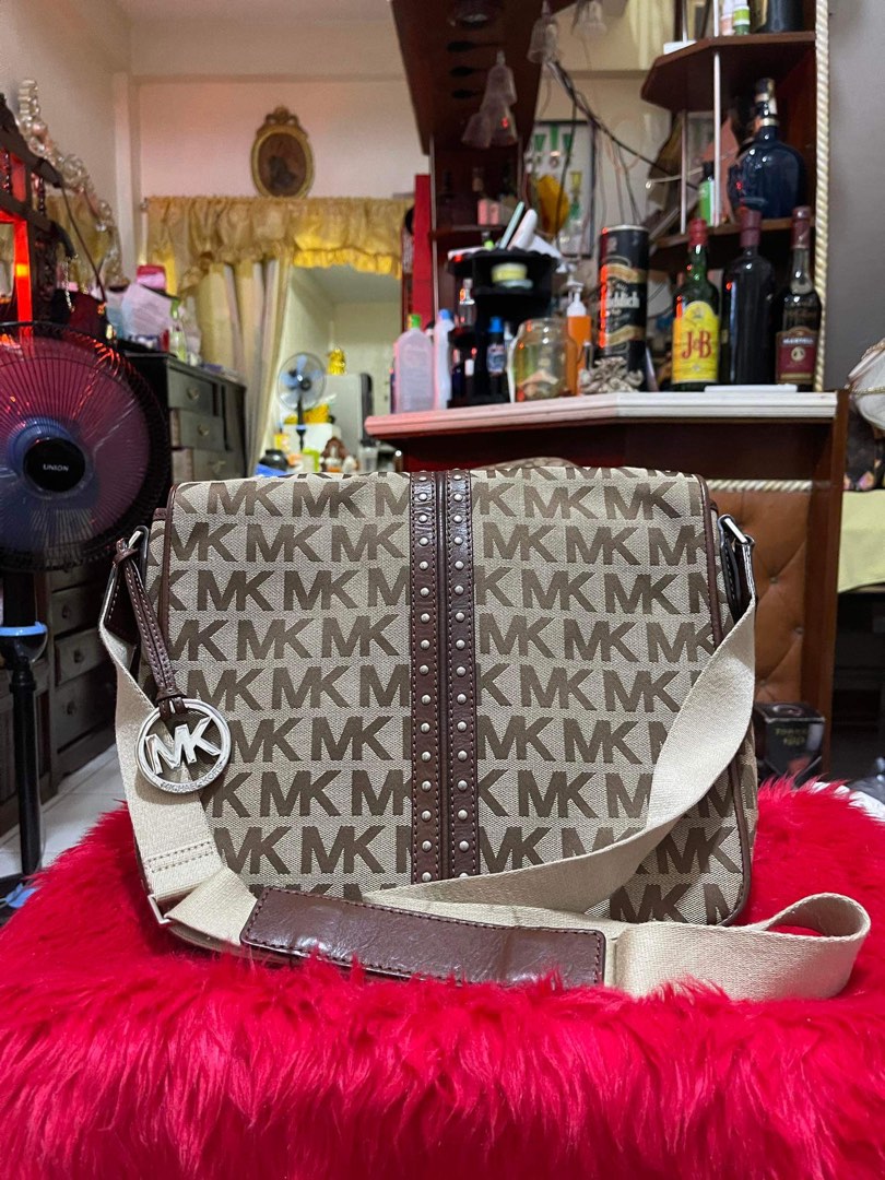 Mk messenger bag, Luxury, Bags & Wallets on Carousell