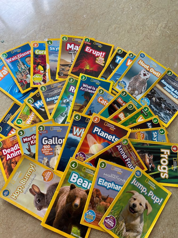 National Geographic Set of 30+ books, Hobbies & Toys, Books & Magazines ...