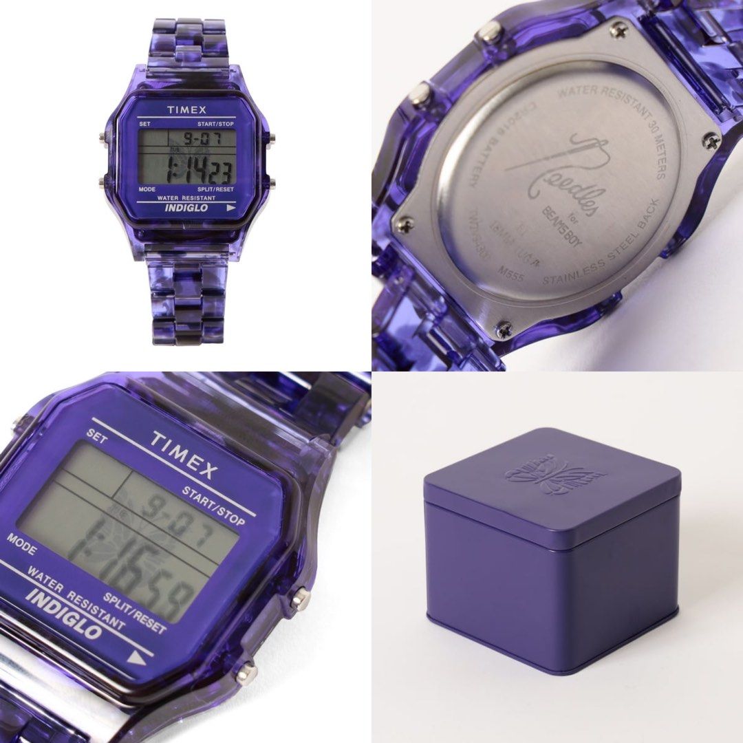 NEEDLES × TIMEX × BEAMS BOY 別注 Purple-