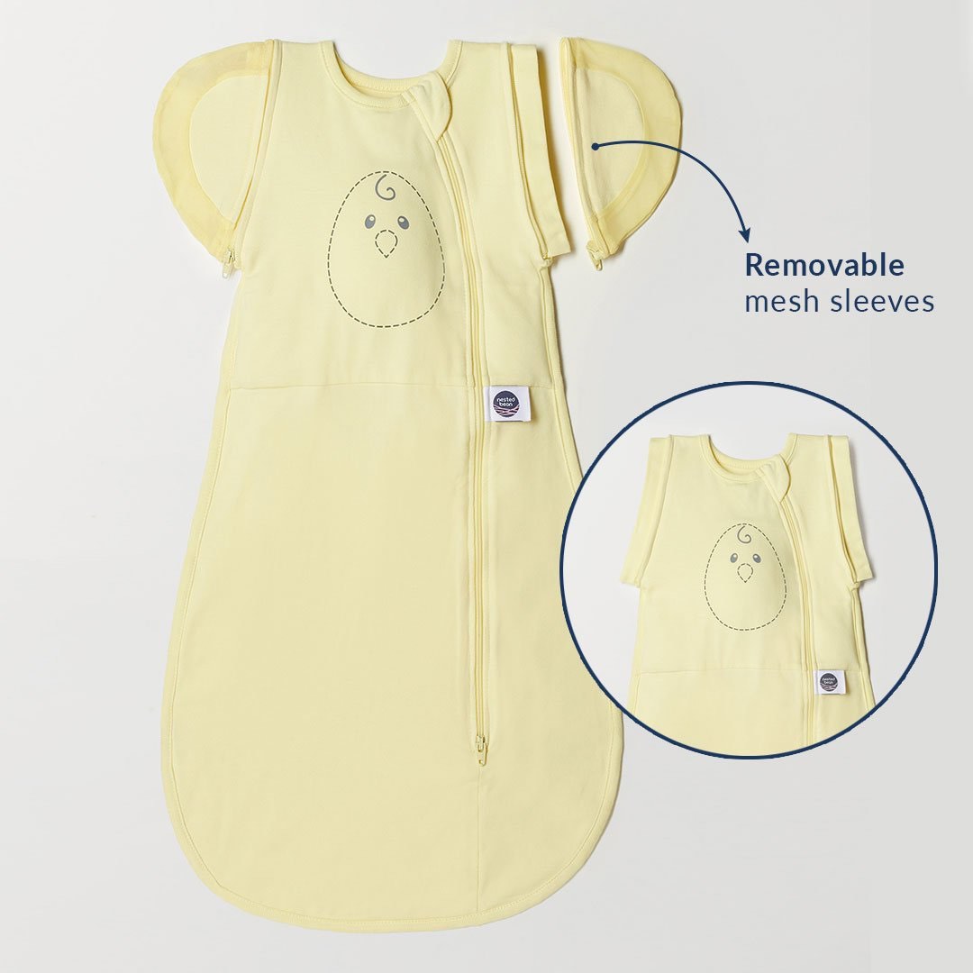Nested bean transition swaddle Yellow, Babies & Kids, Babies & Kids