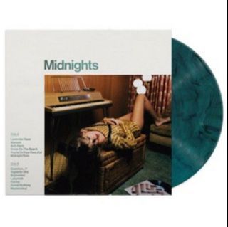 NEW LP : Taylor Swift - Midnights (Special Edition Jade Green Marbled Vinyl)