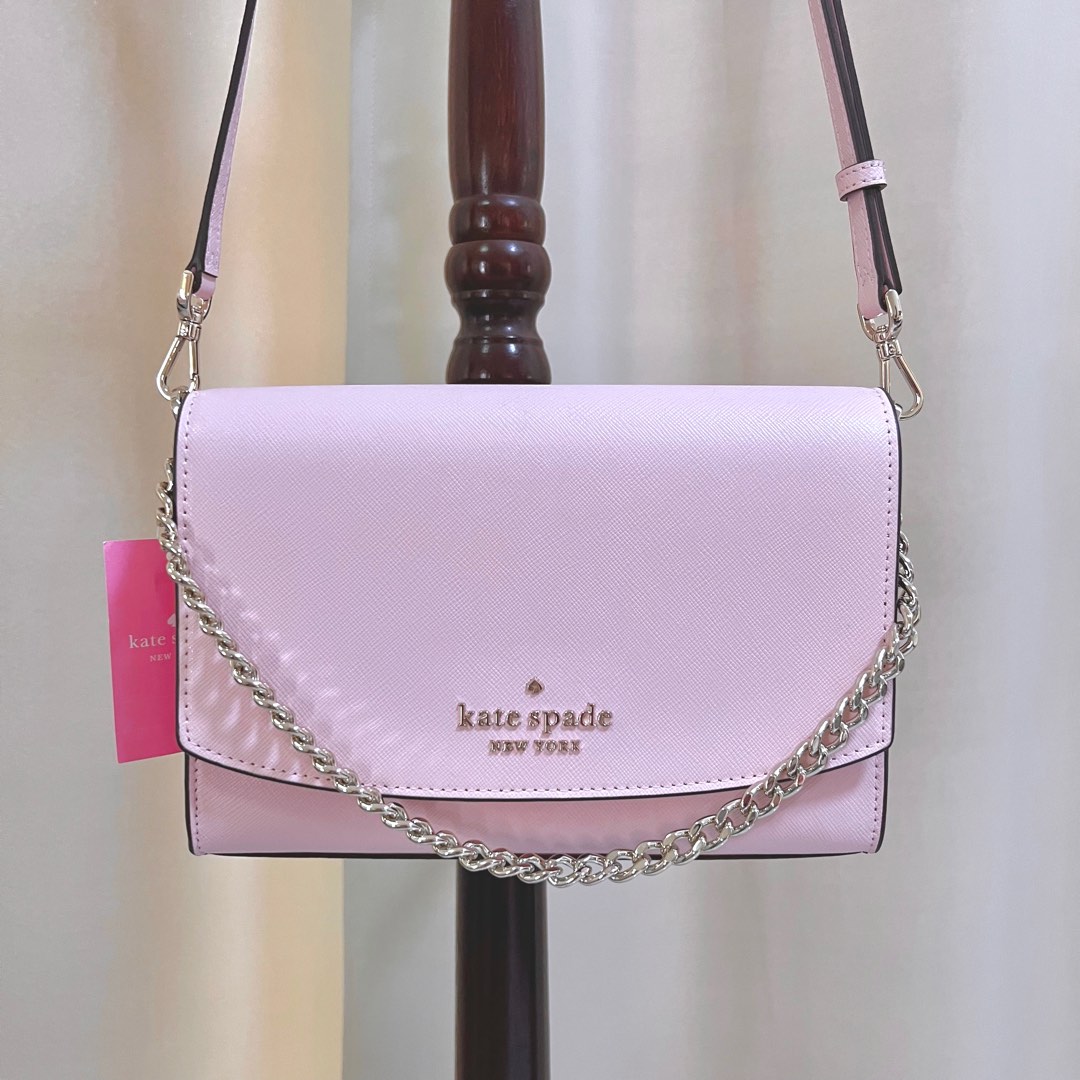 Kate Spade Carson Convertible Crossbody in Crystal Blue, Luxury, Bags &  Wallets on Carousell