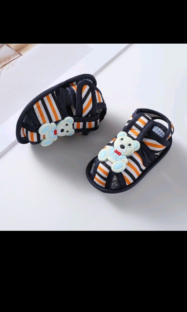 Newborn Baby Sandals Baby Girls Boys Cute Cartoon Shoes Toddler Cotton First Walkers Shoes 0 18 Months for 1.30 2.48. Get it on Shopee now via