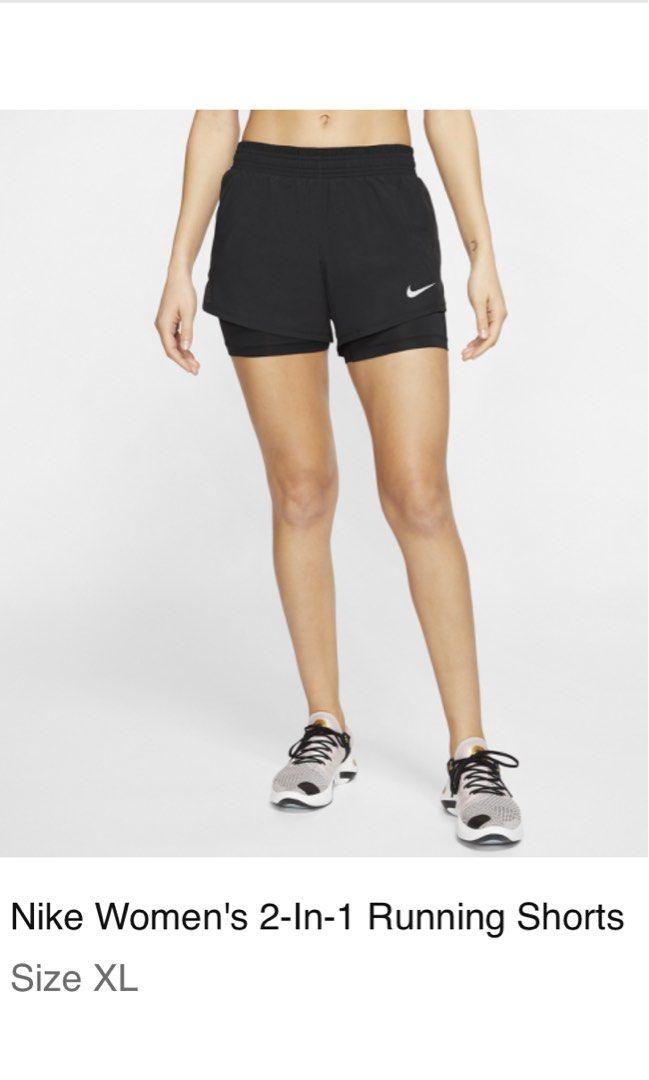 Nike 2 in 1 shorts Women s Fashion Activewear on Carousell