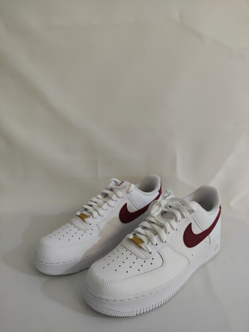 Nike Air Force 1 '07 “First Use White Team Red”, Men's Fashion, Footwear,  Sneakers on Carousell