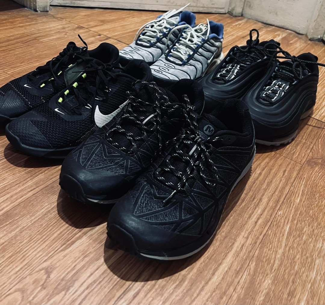 RUSH SELLING NIKE AND MERRELL SHOES ALL SIZE US 9 MEN'S, Men's Fashion, Footwear, Sneakers on