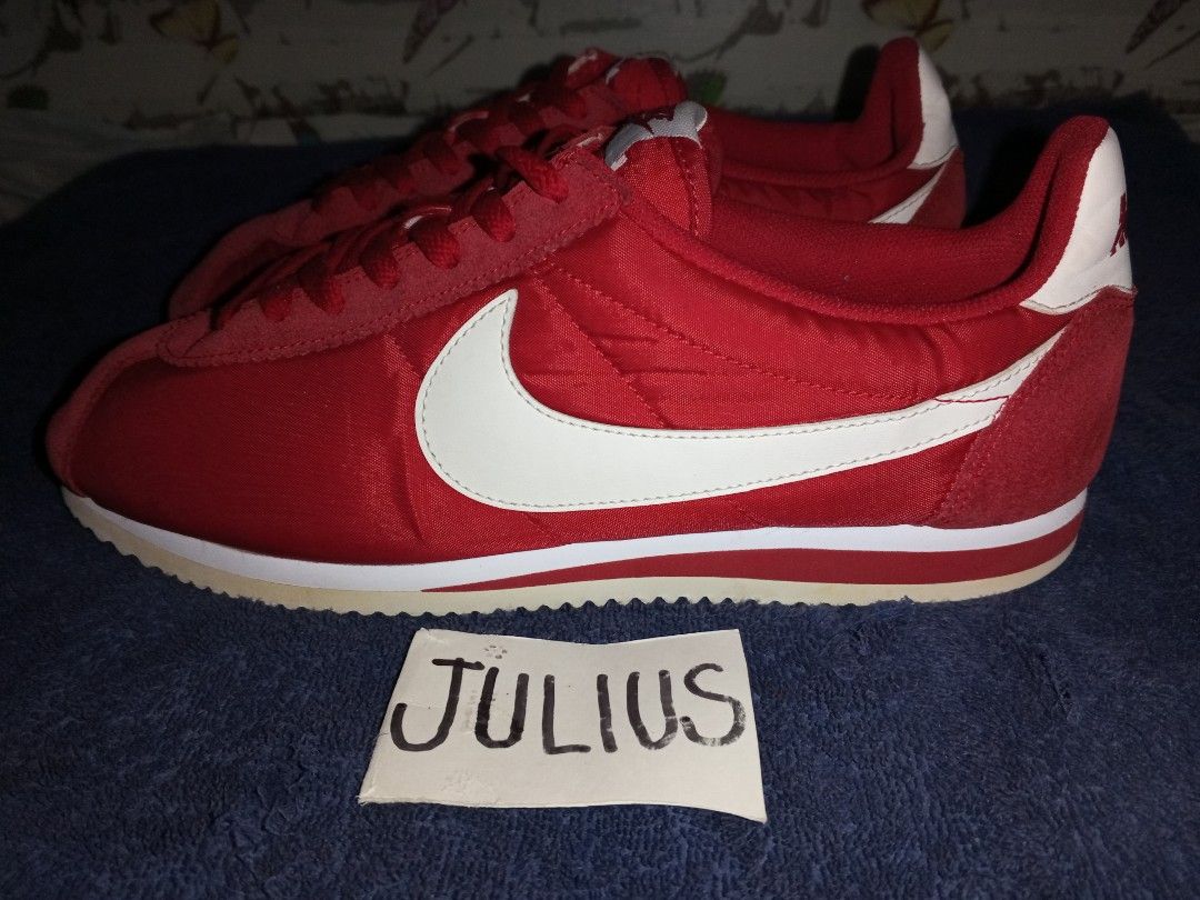 Nike cortez gym red nylon clearance