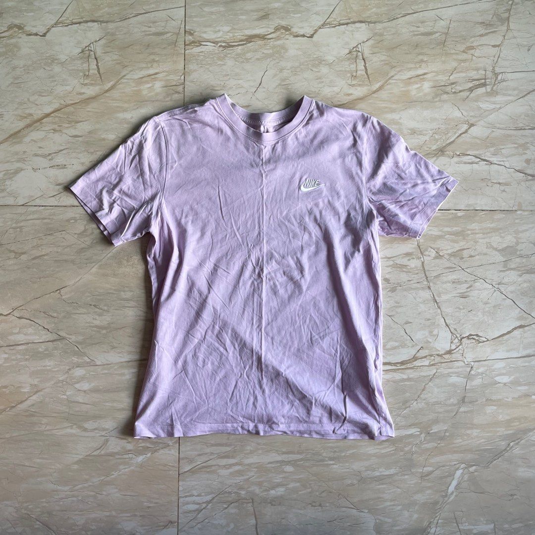 lilac nike t shirt