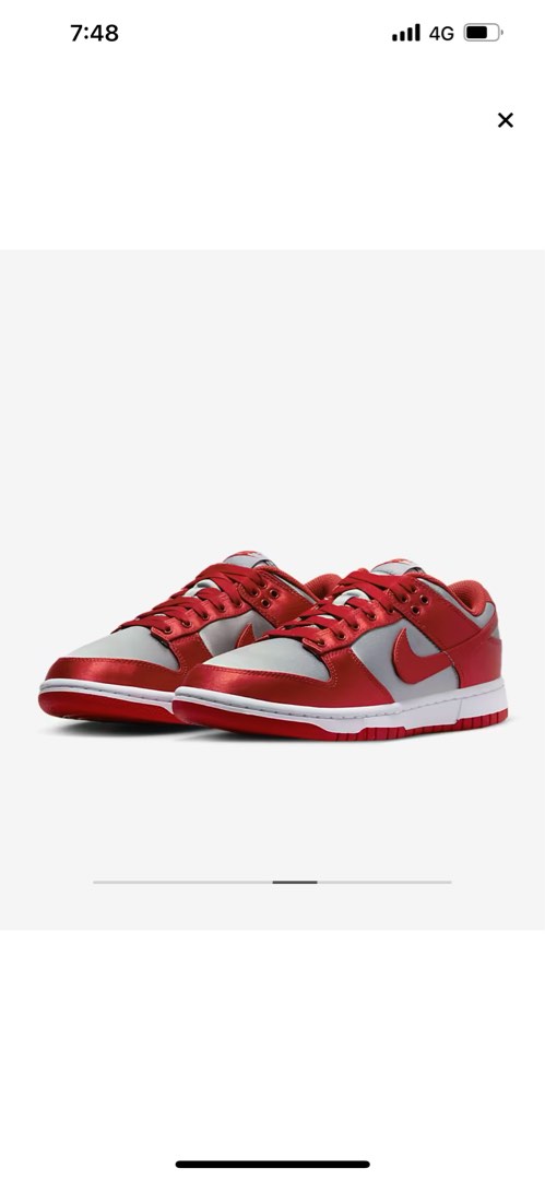 dunk low varsity red