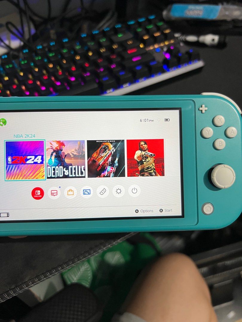Nintendo switch lite jailbreak 128gb, Video Gaming, Video Game Consoles