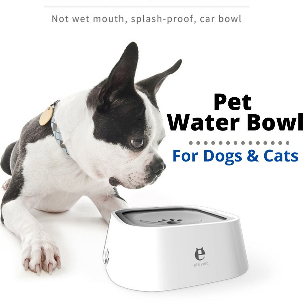 Dripless dog water cheap bowl