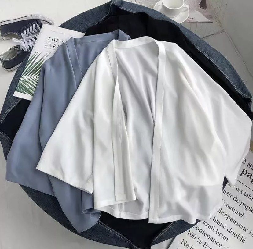 Offwhite Kimono Cardigan Women s Fashion Coats Jackets and