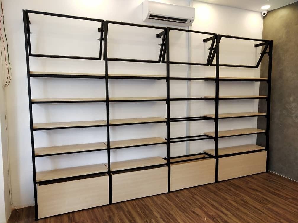 Oppa Wall Racking Retail Oppa Wall Shelving Rack, Furniture & Home Living, Furniture ...