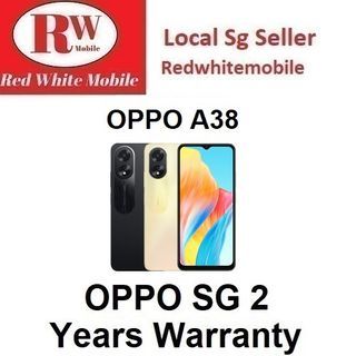 Oppo A38 with Free $20 NTUC Voucher-OPPO SG 2 Years Warranty