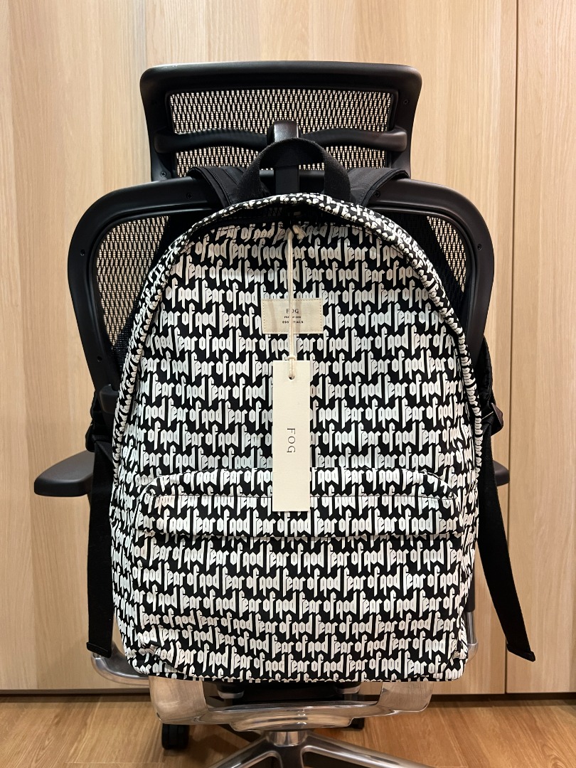 ORIGINAL FEAR OF GOD FOG ESSENTIAL LOGO BACKPACK BAG LAPTOPBAG CARRY BAG LAPTOP HYPEBEAST PRELOVED Luxury Bags Wallets on Carousell